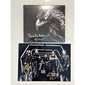 Buckcherry Signed/Autographed Artcard and Hellbound CD #1